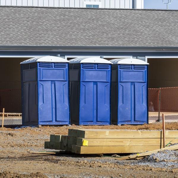 construction site porta potties provides a range of portable restrooms designed specifically for construction sites